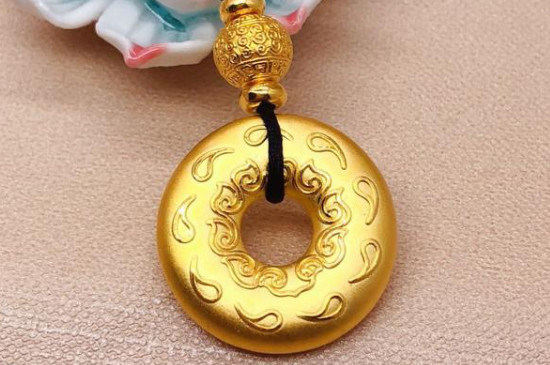 黄金平安扣的四大神兽寓意